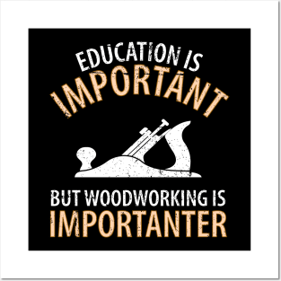 Wood Carpenter Joiner Woodcutter Craftsman Posters and Art